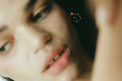 RIVERLAKE snail earrings featuring detailed shells and a whimsical design, perfect for nature lovers.