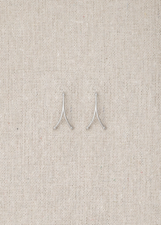 RIVERLAKE Branchlet Earrings featuring delicate branch-inspired design with shimmering details.