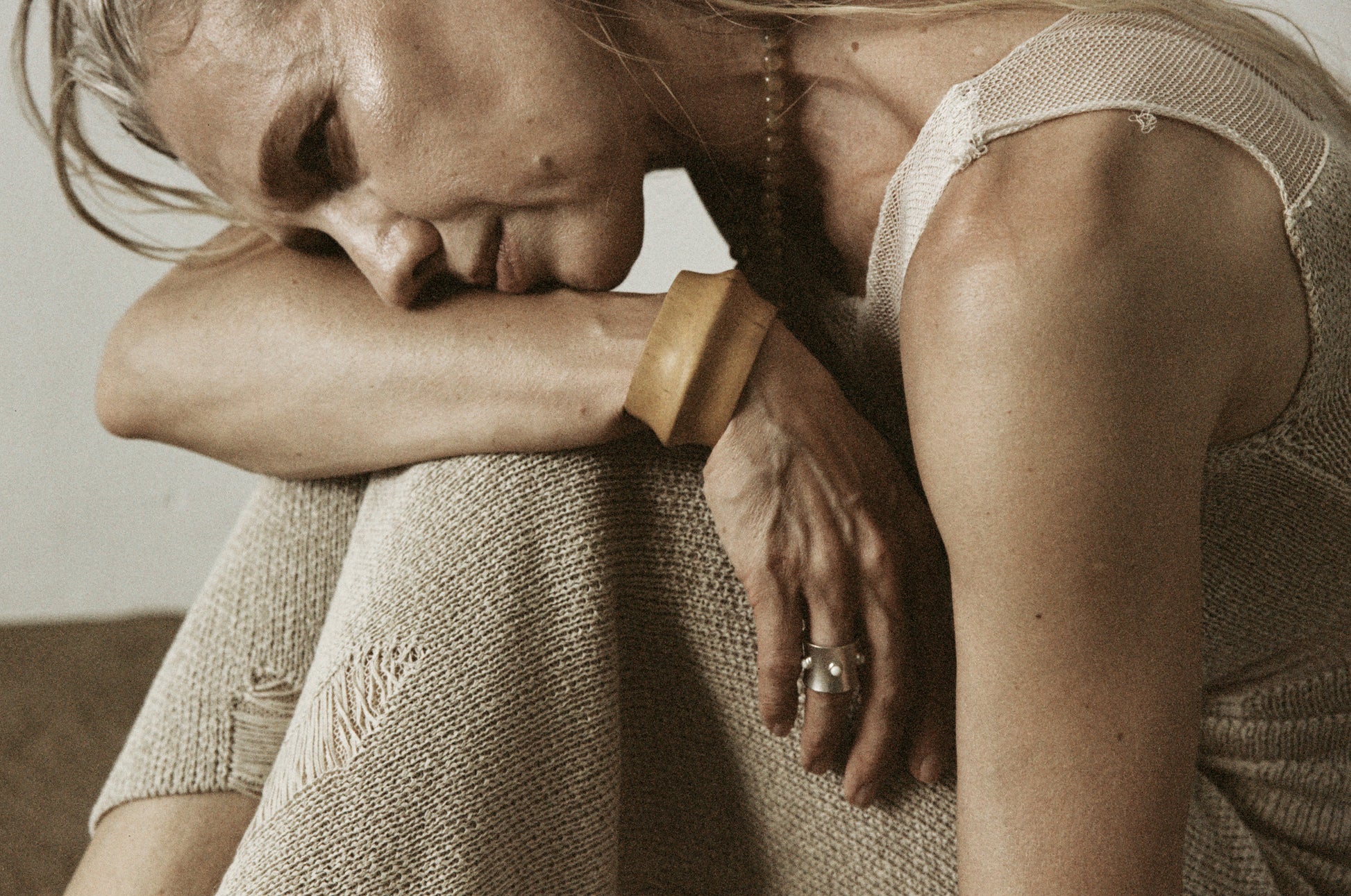 RIVERLAKE Aurelian Cuff in Boxwood showcasing intricate design and rich green hues on a stylish cuff bracelet.
