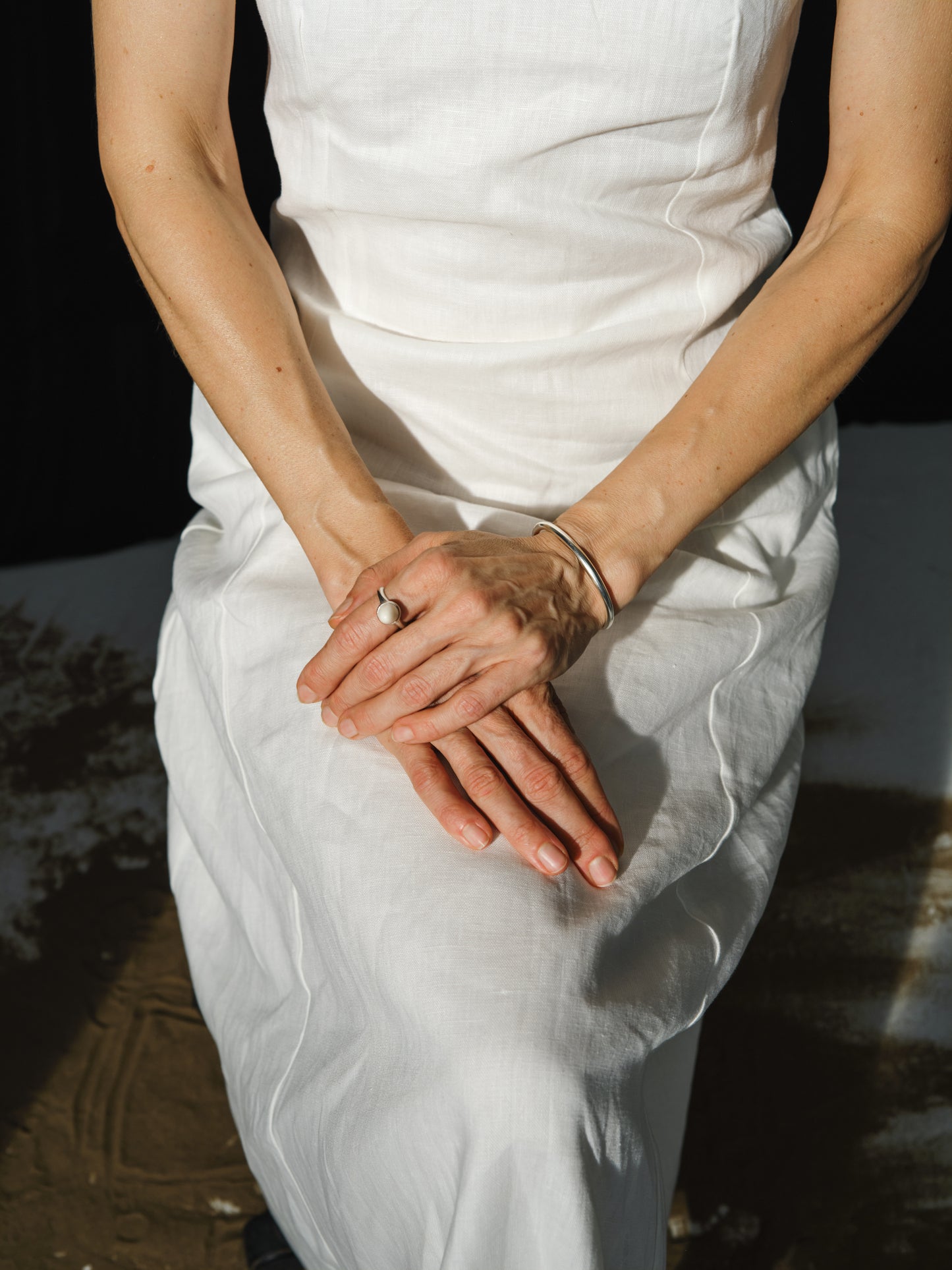 RIVERLAKE Gleam Wrist Cuff featuring a stylish design with intricate details and a comfortable fit.